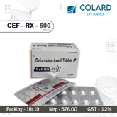  pcd pharma franchise products in Himachal Colard Life  -	CEF - RX - 500.jpg	